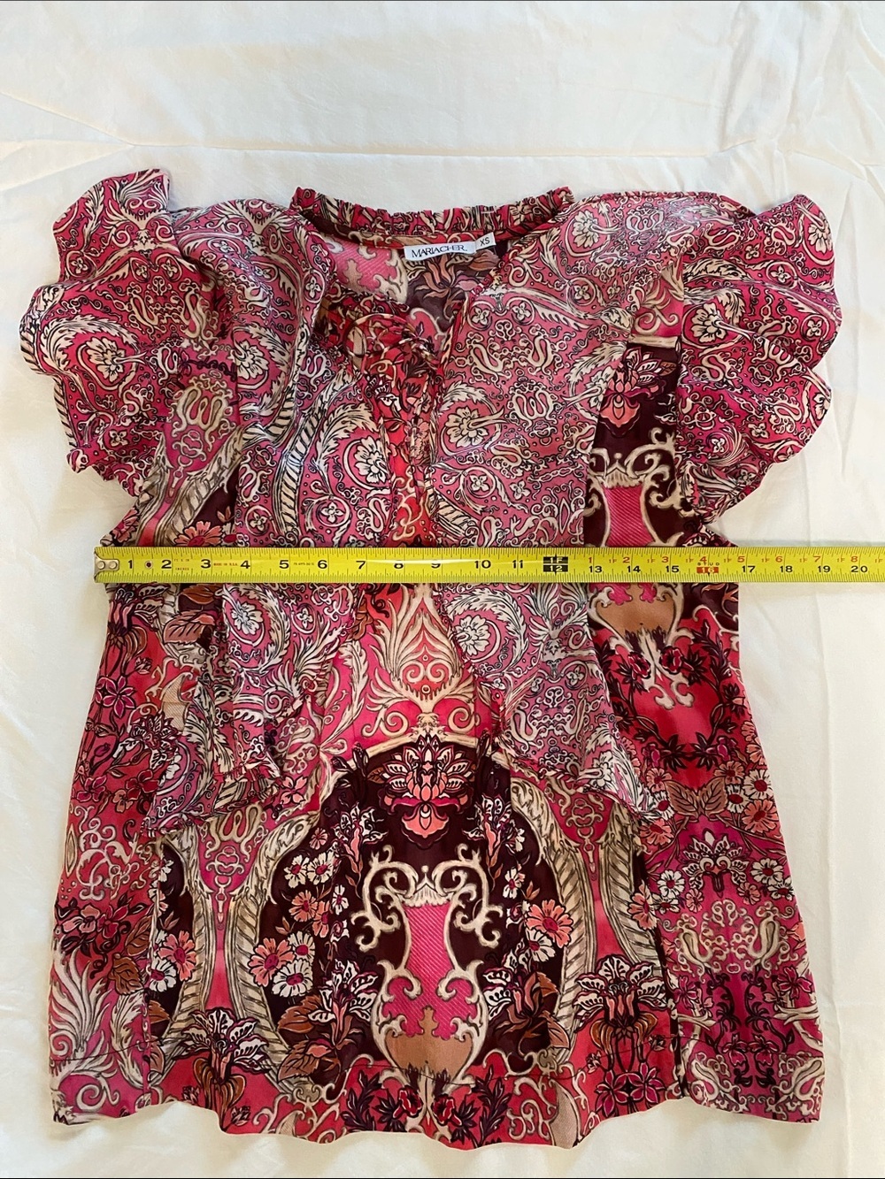 Maria Cher Elena Sleeveless Top in Besalu Pink - Picture 9 of 11